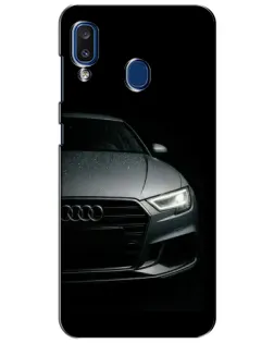 Чохол для Samsung Galaxy a20 2019 (A205F) з картинкою «Audi — деталізація кузова»