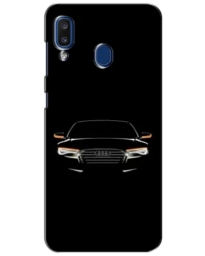Чехол для Samsung Galaxy a20 2019 (A205F) с картинкой «Audi — ночной контур» Чехол для Samsung Galaxy a20 2019 (A205F) с картинкой «Audi — ночной контур»
