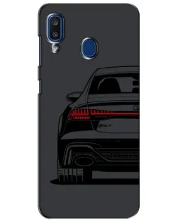 Чехол для Samsung Galaxy a20 2019 (A205F) с картинкой «Задняя часть Audi — арт» Чехол для Samsung Galaxy a20 2019 (A205F) с картинкой «Задняя часть Audi — арт»