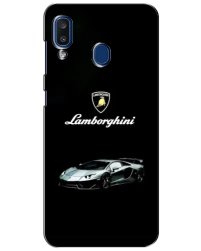 Чехол для Samsung Galaxy a20 2019 (A205F) с картинкой «Логотип Lamborghini классика» Чехол для Samsung Galaxy a20 2019 (A205F) с картинкой «Логотип Lamborghini классика»
