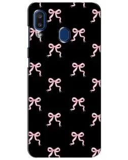 Чохол для Samsung Galaxy a20 2019 (A205F) з картинкою «Бант-квітка»
