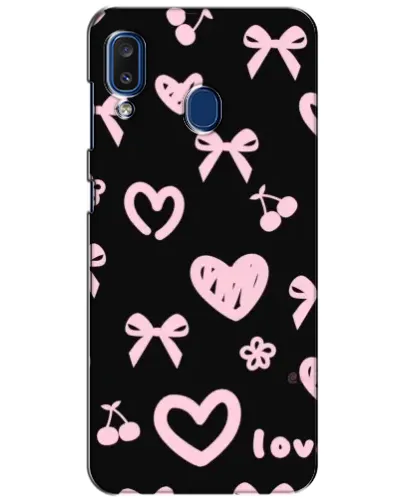 Чохол для Samsung Galaxy a20 2019 (A205F) з картинкою «Сатиновий бант» Чохол для Samsung Galaxy a20 2019 (A205F) з картинкою «Сатиновий бант»