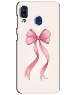 Чохол для Samsung Galaxy a20 2019 (A205F) з картинкою «Рожевий бант»