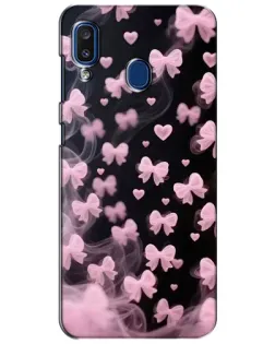 Чохол для Samsung Galaxy a20 2019 (A205F) з картинкою «Неонове мереживо»