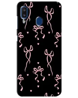 Чохол для Samsung Galaxy a20 2019 (A205F) з картинкою «Тонкі стрічки»