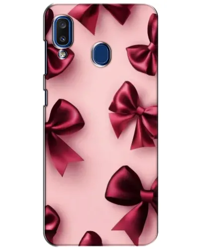 Чохол для Samsung Galaxy a20 2019 (A205F) з картинкою «Бордовий атлас» Чохол для Samsung Galaxy a20 2019 (A205F) з картинкою «Бордовий атлас»