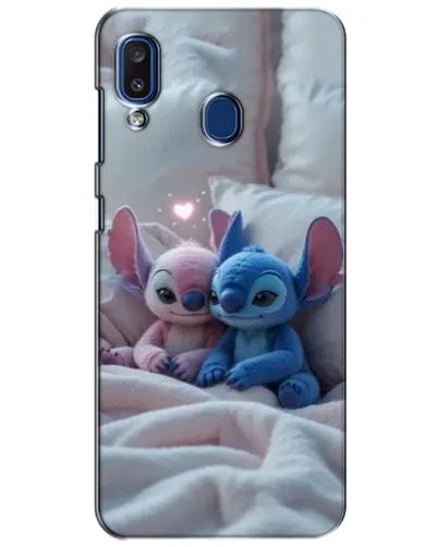 Чехол для Samsung Galaxy a20 2019 (A205F) с картинкой «Плюшевые Стич Ангел» Чехол для Samsung Galaxy a20 2019 (A205F) с картинкой «Плюшевые Стич Ангел»