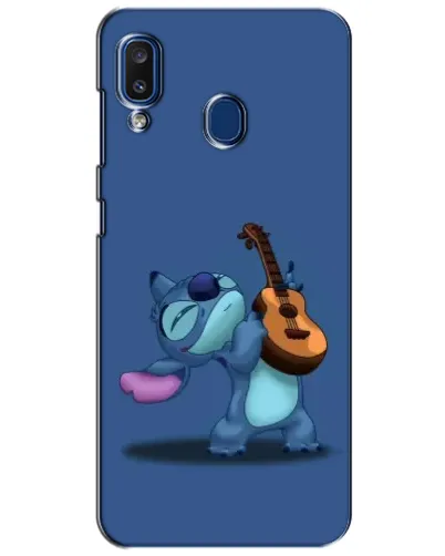 Чехол для Samsung Galaxy a20 2019 (A205F) с картинкой «Стич с укулеле» Чехол для Samsung Galaxy a20 2019 (A205F) с картинкой «Стич с укулеле»