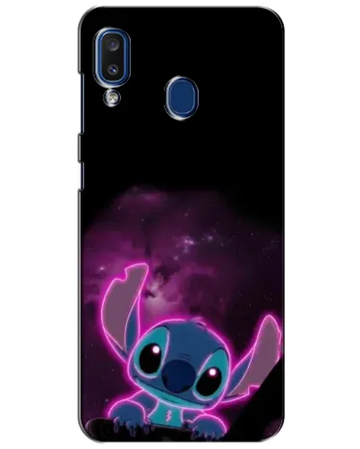 Чехол для Samsung Galaxy a20 2019 (A205F) с картинкой «Неоновый Stitch» Чехол для Samsung Galaxy a20 2019 (A205F) с картинкой «Неоновый Stitch»
