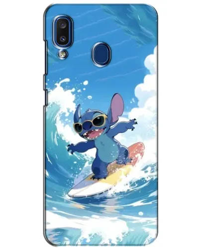 Чехол для Samsung Galaxy a20 2019 (A205F) с картинкой «Стич на волне» Чехол для Samsung Galaxy a20 2019 (A205F) с картинкой «Стич на волне»