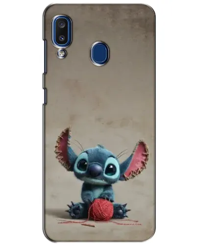 Чехол для Samsung Galaxy a20 2019 (A205F) с картинкой «Стич на коричневом фоне» Чехол для Samsung Galaxy a20 2019 (A205F) с картинкой «Стич на коричневом фоне»