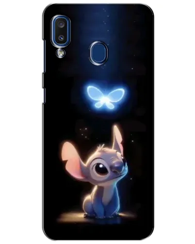 Чехол для Samsung Galaxy a20 2019 (A205F) с картинкой «Сияющий Стич» Чехол для Samsung Galaxy a20 2019 (A205F) с картинкой «Сияющий Стич»