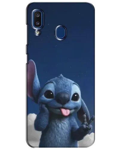 Чехол для Samsung Galaxy a20 2019 (A205F) с картинкой «Стич в облаках» Чехол для Samsung Galaxy a20 2019 (A205F) с картинкой «Стич в облаках»