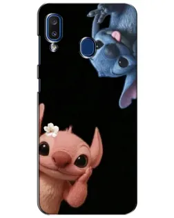 Чехол для Samsung Galaxy a20 2019 (A205F) с картинкой «Фиолетовый туман роз»