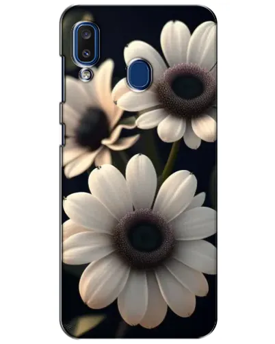 Чохол для Samsung Galaxy a20 2019 (A205F) з картинкою «Білі маргаритки макро» Чохол для Samsung Galaxy a20 2019 (A205F) з картинкою «Білі маргаритки макро»
