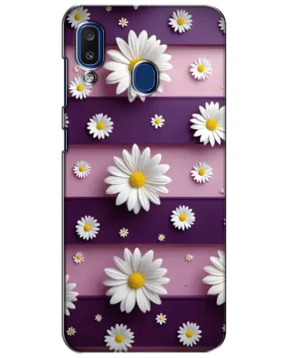 Чохол для Samsung Galaxy a20 2019 (A205F) з картинкою «Ромашки на фіолетовому» Чохол для Samsung Galaxy a20 2019 (A205F) з картинкою «Ромашки на фіолетовому»