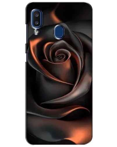 Чохол для Samsung Galaxy a20 2019 (A205F) з картинкою «Шовкова чорна троянда» Чохол для Samsung Galaxy a20 2019 (A205F) з картинкою «Шовкова чорна троянда»