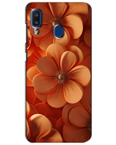 Чохол для Samsung Galaxy a20 2019 (A205F) з картинкою «Помаранчева макро квітка» Чохол для Samsung Galaxy a20 2019 (A205F) з картинкою «Помаранчева макро квітка»