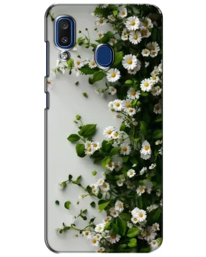 Чохол для Samsung Galaxy a20 2019 (A205F) з картинкою «Гілка дрібних білих квітів» Чохол для Samsung Galaxy a20 2019 (A205F) з картинкою «Гілка дрібних білих квітів»