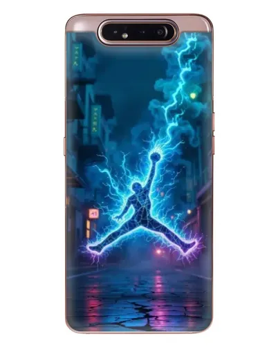 Чехол для Samsung Galaxy a80 2019 ( A805F ) с картинкой «Jordan Gold Jumpman»