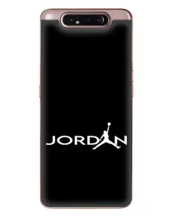 Чохол для Samsung Galaxy a80 2019 ( A805F ) з картинкою «Jordan White Logo» Чохол для Samsung Galaxy a80 2019 ( A805F ) з картинкою «Jordan White Logo»