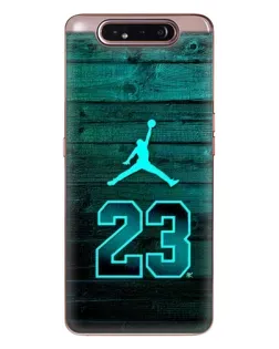 Чохол для Samsung Galaxy a80 2019 ( A805F ) з картинкою «Jordan Cyan 23» Чохол для Samsung Galaxy a80 2019 ( A805F ) з картинкою «Jordan Cyan 23»