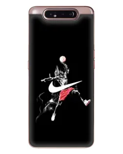 Чохол для Samsung Galaxy a80 2019 ( A805F ) з картинкою «Jordan Jumpman» Чохол для Samsung Galaxy a80 2019 ( A805F ) з картинкою «Jordan Jumpman»