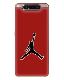 Чохол для Samsung Galaxy a80 2019 ( A805F ) з картинкою «Jordan Red Back» Чохол для Samsung Galaxy a80 2019 ( A805F ) з картинкою «Jordan Red Back»