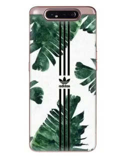 Чохол для Samsung Galaxy a80 2019 ( A805F ) з картинкою «Пальмове листя адідас»
