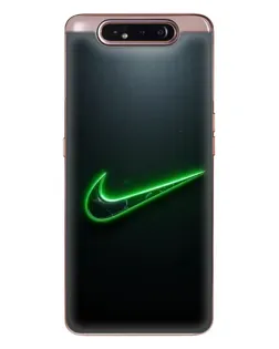 Чохол для Samsung Galaxy a80 2019 ( A805F ) з картинкою «Неоновий контур Nike» Чохол для Samsung Galaxy a80 2019 ( A805F ) з картинкою «Неоновий контур Nike»