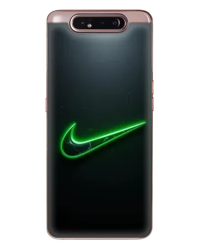 Чохол для Samsung Galaxy a80 2019 ( A805F ) з картинкою «Неоновий контур Nike»