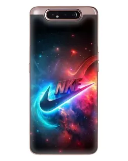 Чохол для Samsung Galaxy a80 2019 ( A805F ) з картинкою «Вогняний логотип Nike» Чохол для Samsung Galaxy a80 2019 ( A805F ) з картинкою «Вогняний логотип Nike»