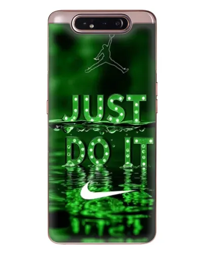 Чохол для Samsung Galaxy a80 2019 ( A805F ) з картинкою «Зелений неоновий Nike»