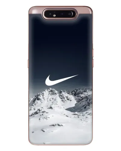 Чохол для Samsung Galaxy a80 2019 ( A805F ) з картинкою «Nike — зимові гори»