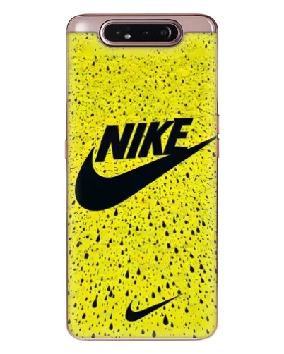 Чохол для Samsung Galaxy a80 2019 ( A805F ) з картинкою «Жовтий текстурний Nike»