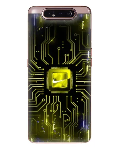 Чохол для Samsung Galaxy a80 2019 ( A805F ) з картинкою «Nike — золота іскра»