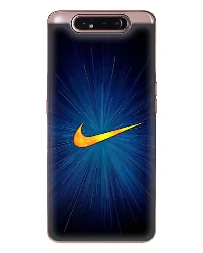 Чехол для Samsung Galaxy a80 2019 ( A805F ) с картинкой «Синий пульс Nike» Чехол для Samsung Galaxy a80 2019 ( A805F ) с картинкой «Синий пульс Nike»