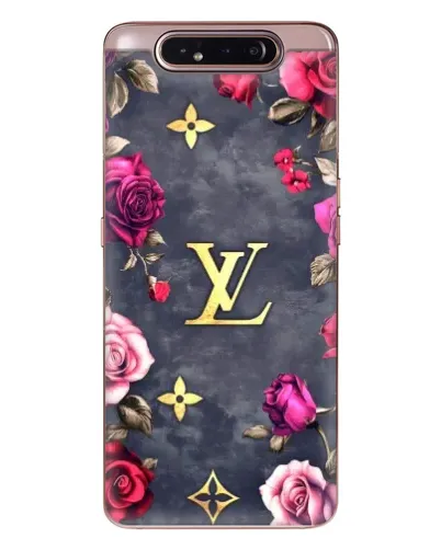 Чехол для Samsung Galaxy a80 2019 ( A805F ) с картинкой «Цветочный Louis Vuitton»