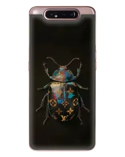 Чехол для Samsung Galaxy a80 2019 ( A805F ) с картинкой «LV — мраморный принт»