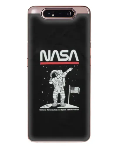 Чохол для Samsung Galaxy a80 2019 ( A805F ) з картинкою «NASA — крокуємо по Місяцю» Чохол для Samsung Galaxy a80 2019 ( A805F ) з картинкою «NASA — крокуємо по Місяцю»