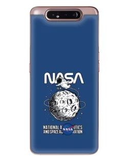 Чохол для Samsung Galaxy a80 2019 ( A805F ) з картинкою «NASA — місячна місія» Чохол для Samsung Galaxy a80 2019 ( A805F ) з картинкою «NASA — місячна місія»