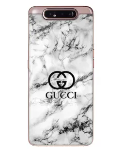 Чехол для Samsung Galaxy a80 2019 ( A805F ) с картинкой «Gucci — мраморный шик»