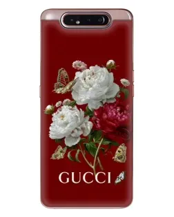 Чехол для Samsung Galaxy a80 2019 ( A805F ) с картинкой «Gucci —  сад»