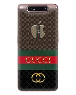 Чехол для Samsung Galaxy a80 2019 ( A805F ) с картинкой «Gucci — брендированный десерт»