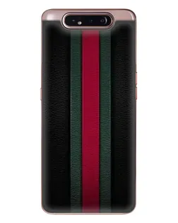 Чехол для Samsung Galaxy a80 2019 ( A805F ) с картинкой «Gucci — неоновая линия»