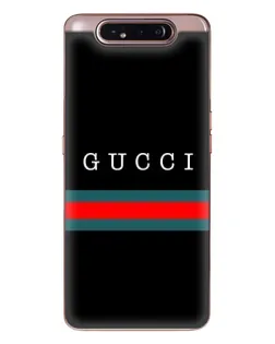 Чехол для Samsung Galaxy a80 2019 ( A805F ) с картинкой «Gucci — красный пояс»