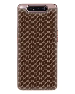Чехол для Samsung Galaxy a80 2019 ( A805F ) с картинкой «Gucci — шоколадная сетка»
