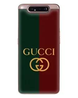 Чехол для Samsung Galaxy a80 2019 ( A805F ) с картинкой «Gucci — темно-зеленый градиент»