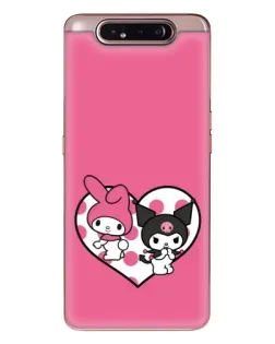 Чохол для Samsung Galaxy a80 2019 ( A805F ) з картинкою «Kuromi та My Melody» Чохол для Samsung Galaxy a80 2019 ( A805F ) з картинкою «Kuromi та My Melody»