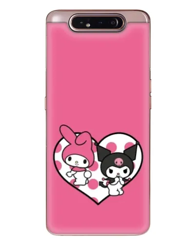 Чохол для Samsung Galaxy a80 2019 ( A805F ) з картинкою «Kuromi та My Melody»